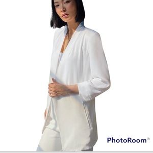 NWOT Babaton Power Off White Hip Blazer Size 8